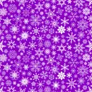 Purple snowflake background