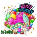 Happy Birthday Gnome - Lilliana