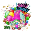 Happy Birthday Gnome - Lulu