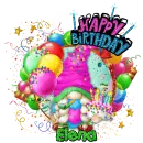 Happy Birthday Gnome - Elena