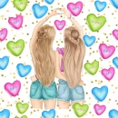Friendship Background (Blondes)