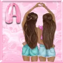 Brunette Friends Avatar - A