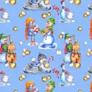Snowmen Background