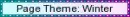 Page Theme Blinkie - Winter