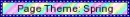 Page Theme blinkie - Spring