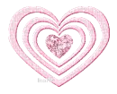 Pink Diamond Triple Heart