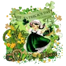 Happy St. Patrick's Day - Vintage - Alexa