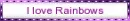 Blinkie - I love Rainboew