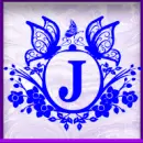 Butterfly Initial Avatar - J