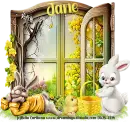 Easter/Spring Window - Jane