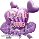 Pink Hearts - Jane