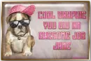 Dog with hat - Jane
