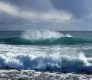 Winter/Ocean/Background
