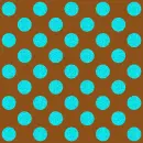 BROWN BLUE POLKA DOT GLITTER BACKGROUND
