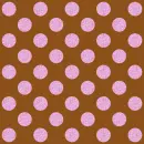 BROWN PINK POLKA DOT GLITTER BACKGROUND