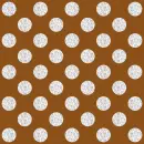BROWN WHITE SILVER POLKA DOT GLITTER BACKGROUND