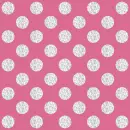 LIGHT PINK WHITE SILVER POLKA DOT GLITTER BACKGROUND