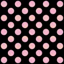LIGHT PINK BLACK POLKA DOT GLITTER BACKGROUND