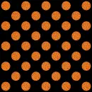 BLACK ORANGE POLKA DOT GLITTER BACKGROUND