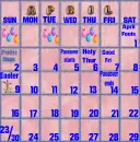 April Calendar