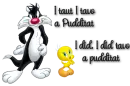 I Taut I taw a pudditat