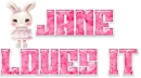 Bunny - Jane loves it
