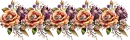 Peach Flower Divider