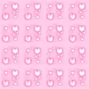 Seamless Pink Hearts Background
