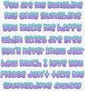 My sunshine (Jessi)
