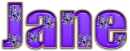 Purple Flowers - Jane