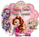 Easter Bunny Girl - Loraine