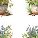 Potted plants background (Trial)