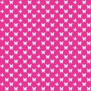 Pink Butterfly Seamless Background