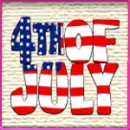 Stamp # 6  4th of July