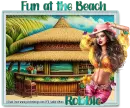 Fun at the beach - Robbie