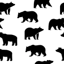 Seamless Bear Background