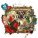 HAPPY FATHER'S DAY DAD - VINTAGE 