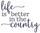 Life is better in the country