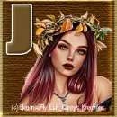 Autumn Sticker - J