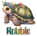 Cute Turtle - Robbie