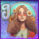 Hippie Sticker