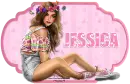 Jessica pink hearts
