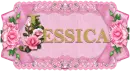 Jessica name plaque
