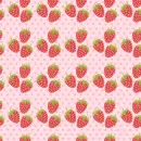 Seamless strawberry background