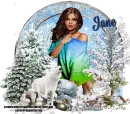 Winter Butterly - Jane