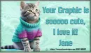 Kitty wearing a sweater - Jane