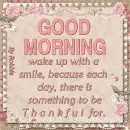 Good morning!
