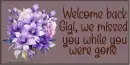 Welcome back Gigi