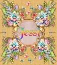Jessi floral background