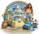 Beach Scene - Tyla 